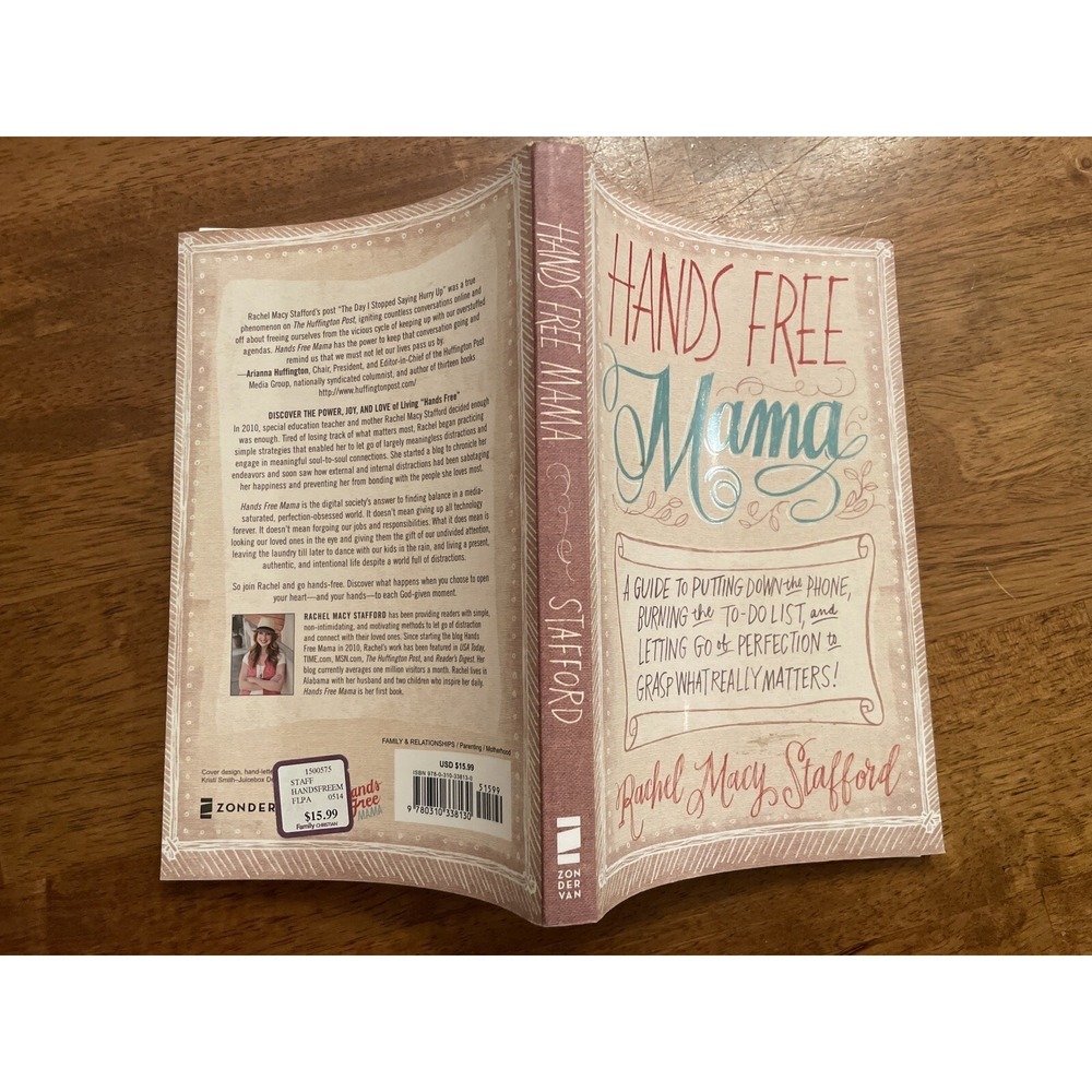 Hands Free Mama Rachel Macy Stafford A Guide on Parenting Motherhood Paperback - Picture 2 of 4